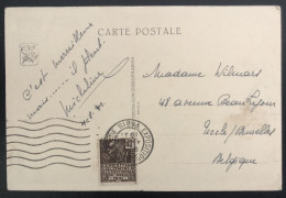 France 1931 CP De L'Exposition Coloniale Internationale De Paris Vers Uccle (B) (64) - Storia Postale