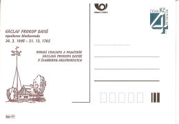 CDV B 101 Czech Republic V. Prokop Divis, Inventor Of The Lightning Conductor 1998 - Ansichtskarten