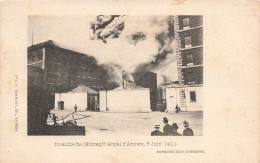 INCENDIE - Anvers - Incendie De L'entrepôt Royal - 5 Juin 1901 - G. Hermans édit.- Grosse Fumée - Carte Postale Ancienne - Autres & Non Classés