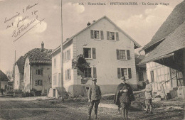 FRANCE - Haute Alsace - Pfetterhausen - Un Coin Du Village - Animé - Carte Postale Ancienne - Altkirch