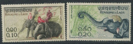 Royaume Du Laos:Unused Stamps Elephants, 1960, MH - Elefantes