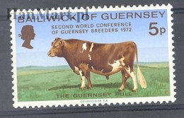 Guernsey 1972 Mi 66 MNH  (ZE3 GRN66) - Koeien