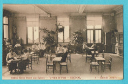 * Eeklo - Eecloo (Oost Vlaanderen) * (V. Vincent, Nr 4) Institut ND Aux Epines, Pavillon St Paul, Salle De Lecture, Old - Eeklo