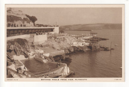 Plymouth - Bathing Pools From Pier - C1940's Tuck Postcard No. PYH 187 - Plymouth