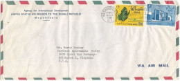 Somalia  AirmailCV  21nov1963 To USA With 2 Stamps Incl. Fiar Of Somalia  - Rate 2.70 S - Somalia (AFIS)