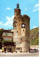 30 ANDUZE / LA TOUR DE L'HORLOGE / UNIQUE TEMOIN DES FORTIFICATIONS DEMANTELEES PAR RICHELIEU - Anduze