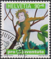 2001 Schweiz Pro Juventute ° Zum: CH J363, Mi: CH 1775, Tom Der Affe / Kinderbücher - Monkeys