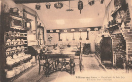 27 Tillieres Sur Avre Hostellerie Du Bois Joly Ancien Four Intérieur CPA Restaurant - Tillières-sur-Avre