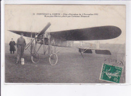 FONTENAY-le-COMTE: Fête D'aviation 1912, Monoplan Blériot Piloté Par Aviateur Deneaud - Très Bon état - Fontenay Le Comte