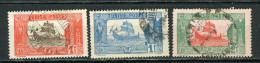 TUNISIE (RF) - GALÈRE  - N° Yt 39A+107+108 Obli. - Used Stamps