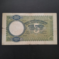 BILLET 5 FRANGA 1939 ALBANIE / ALBANIA BANKNOTE - Albanie