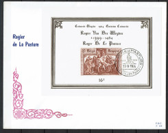 FDC - BL 37 - Roger De La Pasture / Rogier Van Der Weyden - Stempel Tournai - 1961-1970