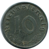 10 REICHSPFENNIG 1941 B GERMANY Coin #DA792.U.A - 10 Reichspfennig