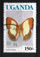 Uganda 1989 Butterfly  Y.T. 616a (0) - Uganda (1962-...)