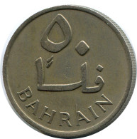 50 FILS 1975 BAHREIN BAHRAIN Moneda #AP540.E.A - Bahrein