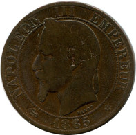 5 CENTIMES 1865 BB FRANKREICH FRANCE Französisch Münze #AM954.D.A - 5 Centimes