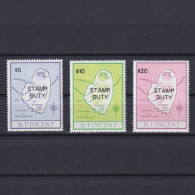 ST VINCENT 1980, Sc #AR1-AR3, Maps. Overprint, MNH - St.Vincent (...-1979)