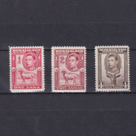 SOMALILAND 1938, SG #94-97, Part Set, MH - Somalilandia (Protectorado ...-1959)