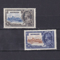 SEYCHELLES 1935, SG #128-130, Part Set, Silver Jubilee, KGV, MH - Seychellen (...-1976)