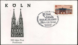 FDC - Bundespost - Köln 500 Jahre Post Postforum - 1990