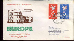 FDC - Italy - 1958