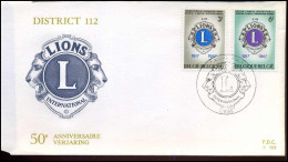 1404/05 - FDC - Lions International 50e Verjaardag - 1961-1970