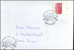 Cover Naar Leuven - N° 2450 Met Bladboord - 1990-1993 Olyff