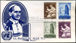 S.S. Paolo VI Alle N.U. - FDC