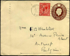 Postal Stationary To Antwerp, Belgium - Brieven En Documenten