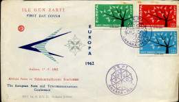 FDC - Europa CEPT 1962 - FDC