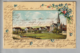 CH ZH Wetzikon 1906-08-14 Präge-Litho #9152 H.Steffen - Wetzikon