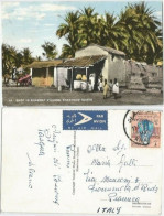 Sudan Scene At The Shop In Shambat Village (North Khartoum) Color PPC 17apr1964 Airmail To Italy From ROSAIRES - Soedan