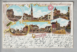 CH ZH Wetzikon 1902-10-16  Litho #844 H.G.&Co.Z Kaufhaus Schubiger - Wetzikon