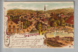 CH ZH Wetzikon 1903-11-02  Litho A.Herzig - Wetzikon