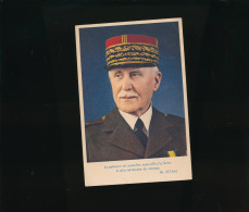 CPA -   Maréchal Pétain  La Patience Est Peut-être La Forme La Plus Nécessaire Du Courage - Figuren