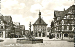 70084187 Schorndorf Wuerttemberg Schorndorf Marktplatz X 1959 Schorndorf - Schorndorf