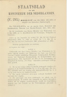 Staatsblad 1933 : Uitgifte Zeemanszegels Emissie 1933 - Lettres & Documents