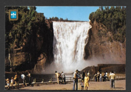 Montmorency  Québec - C.P.A. La Chute Montmorency - Par Écusson D'or - No: QUEC 07 - Montmorency Falls