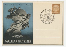 Postal Stationery Germany 1938 Universal Postal Union - UPU (Union Postale Universelle)