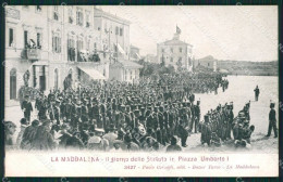 Sassari La Maddalena Militari Alterocca 3427 Cartolina QT2370 - Sassari