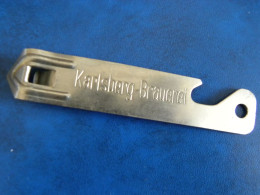 Decapsuleur Karlsberg Metal Blanc - Flaschenöffner