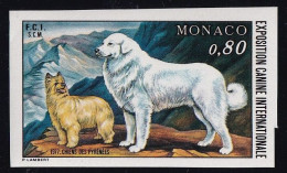 Monaco N°1093 - Chiens - Non Dentelé - Neuf ** Sans Charnière - TB - Nuovi