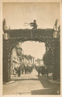 ROUTOT Musicien Sur L'arche à La  Fête De La Chasse 1928 - CARTE PHOTO - Routot