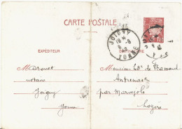 FRANCE. POSTAL STATIONERY. 1942 - Otros & Sin Clasificación