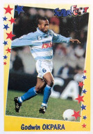 93 Godwin Okpara - Strasbourg - Panini Football SUPERFOOT 1998/99 France Sticker Vignette - Franse Uitgave