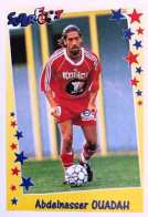 95 Abdelnasser Ouadah - Nancy - Panini Football SUPERFOOT 1998/99 France Sticker Vignette - Franse Uitgave