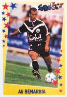 102 Ali Bernarbia - Bordeaux - Panini Football SUPERFOOT 1998/99 France Sticker Vignette - Franse Uitgave