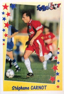 112 Stéphane Carnot - Auxerre - Panini Football SUPERFOOT 1998/99 France Sticker Vignette - Franse Uitgave