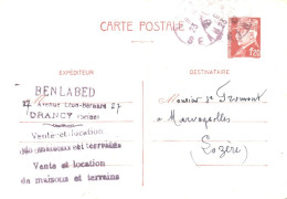 FRANCE. POSTAL STATIONERY. 1942 - Andere & Zonder Classificatie