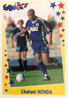 144 Chabani Nonda - Rennes - Panini Football SUPERFOOT 1998/99 France Sticker Vignette - Franse Uitgave